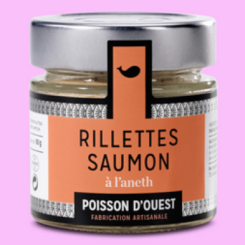 Rillettes - Lachs- Dill - Bretagne - franzoesische Feinkost - franzoesische Spezialitaet